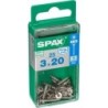 TORNILLO SPAX C/PL TORX INOX. 3.0X20 C/25 UDS