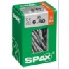 TORNILLO SPAX C/PL TORX WIROX 6.0X80 C/30 UDS