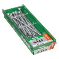TORNILLO SPAX C/PL TORX WIROX 6.0X140 C/20 UDS