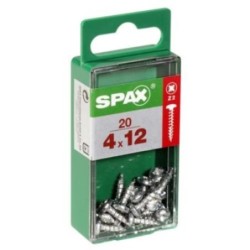 TORNILLO SPAX C/RDA POZI WIROX 4.0X12 C/20 UDS