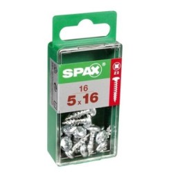 TORNILLO SPAX C/RDA POZI WIROX 5.0X16 C/16 UDS