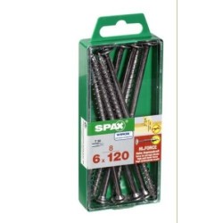 TORN. SPAX C/ARAN.TORX 6.0X120 WIROX C/8 UDS