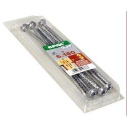 TORN. SPAX C/ARAN.TORX 6.0X160 WIROX C/6 UDS
