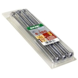 TORN. SPAX C/ARAN.TORX 6.0X180 WIROX C/6 UDS