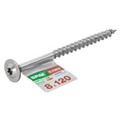 TORN. SPAX C/ARAN.TORX 8.0X120 WIROX 1 UNIDAD