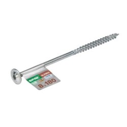 TORN. SPAX C/ARAN.TORX 8.0X180 WIROX 1 UNIDAD