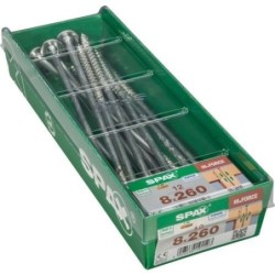 TORN. SPAX C/ARAN.TORX 8.0X260 WIROX C/12 UDS