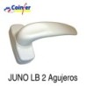 JUEGO MANILLAS JUNO 2 AGUJEROS BLANCO 3280/2B