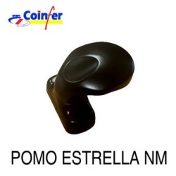 JUEGO POMO MANILLA ESTRELLA COLOR NEGRO 3296