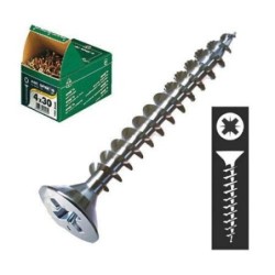CENT. TORNILLO SPAX-S C/PL. GALVANIZADO 3.5X50