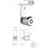 CERRADURA LLAVE TUBULAR CROMO 0799