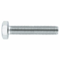TORNILLO METRICA DIN-933 C/EXAGONAL 8.8 10X50 ZN.