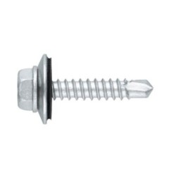 TORNILLO CON ARANDELA VULCAN. ACERO 4.8X19 P14 BL
