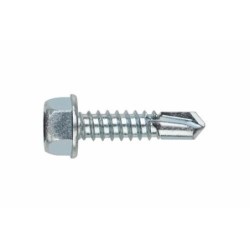 TORNILLO C/ARANDELA ESTAMPADA C/EXA. 6.3X25 ZN.