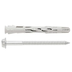 TACO NYLON UNIV. TORNILLO EXAGONAL 8X 80 8 (BL.)