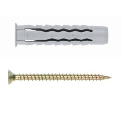 TACO EXPANSIVO CON TORNILLO 8X40 (BL.) BZTPPOTS08