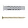 TACO EXPANSIVO CON TORNILLO 8X40 (BL.) BZTPPOTS08