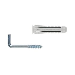 TACO EXPANSIVO 6X30 C/ALCAYATA 19X60 BL BZALROTS06