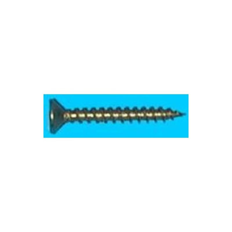 TORNILLO AGLOMERADO C/PL. PZ. 3,5X35 BICRO. BL.