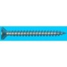 TORNILLO AGLOMERADO CABEZA PLANA 4X30 ZN. CAJA