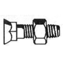 CENT. TORNILLO ARADO DIN-608 (6.8) 12X40