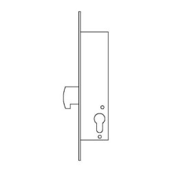 CERRADURA PUERTA METALICA 2241/20/3AI TESA