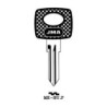 LLAVIN ACERO PLASTICO NEGRO ME-HU.P