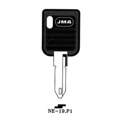 LLAVIN ACERO PLASTICO NEGRO NE-19.P1