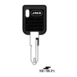 LLAVIN ACERO PLASTICO NEGRO NE.36-P1
