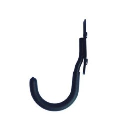 GANCHO RIVET 6CM CAPACIDAD 25KG NEGRO
