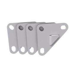 ESCUADRA GALVANIZADA AR-4 / 3,5 (CAJA-250 UNID)
