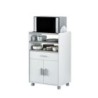 MUEBLE AUXILIAR MICROONDAS BLANCO/GRIS 0L9910O