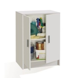 ARMARIO MULTIUSOS BAJO 2 PUERTAS BLANCO 005149O