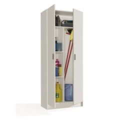 ARMARIO MULTIUSOS 2 PUERTAS BLANCO 180X73X37 7142O