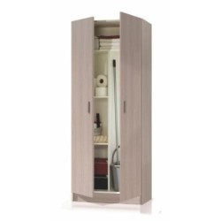ARMARIO MULTIUSOS 2 PUERTAS ROBLE 180X73X37 07142R