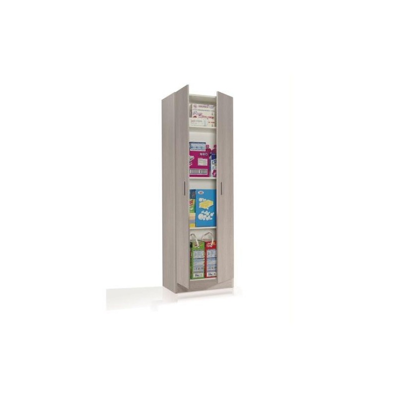ARMARIO MULTIUSOS 2 PUERTAS ROBLE 180X58,5X37 7144