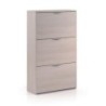 ZAPATERO 3 PUERTAS 18 PARES ROBLE 60X113X22 LC7877