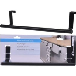 PERCHA PUERTA 36X8CM NEGRO CY4653270