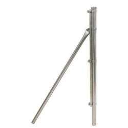 POSTE PRINCIPIO CON TENSOR GALVANIZADO 1 M.
