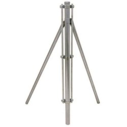 POSTE ESQUINERO CON TENSOR GALVANIZADO 1.5 M.