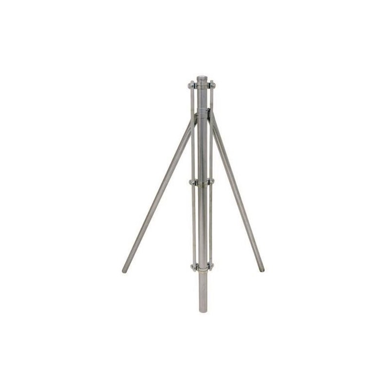 POSTE ESQUINERO CON TENSOR GALVANIZADO 1.5 M.