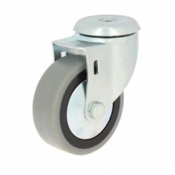 RUEDA CON SOPORTE ARO GOMA 50 75227