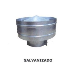SOMBRERO ANTIRREGOLFANTE GALVANIZADO 150 MM.