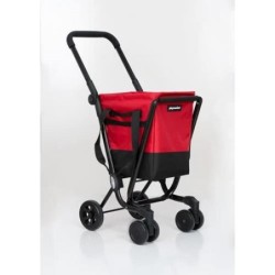 CARRO COMPRA EASY GO BLACK PEPPER - CHERRY