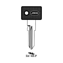 LLAVIN ACERO PLASTICO NEGRO ZA-4D.P