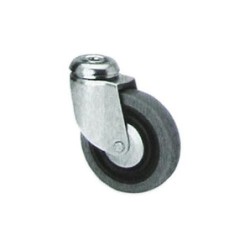 RUEDA GIRATORIA GOMA BH 100 MM. 3-0008