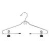 LOTE 2 PERCHAS METAL.CR.38CM C/2 PINZAS MON9882