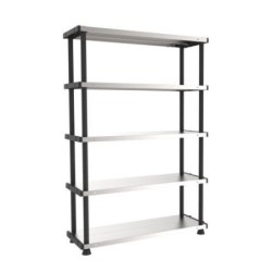 ESTANTERIA METAL/RESINA MPSHELF 5 BALDAS 1003054