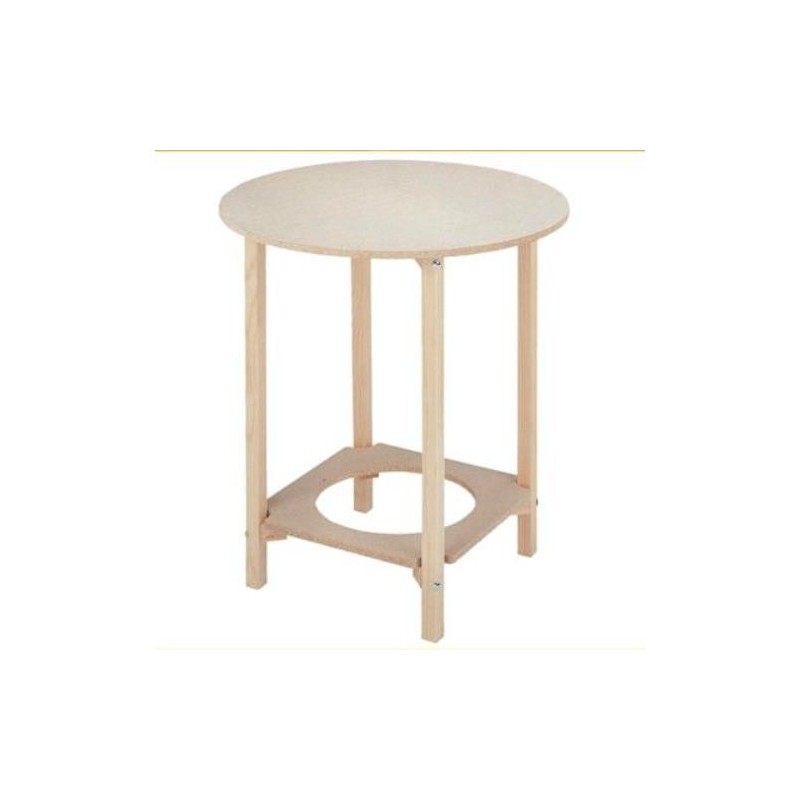 MESA CAMILLA REDONDA 80X75 21008