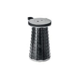 TABURETE 44.5CM COMPACT TELESCOPICO GRIS 12434